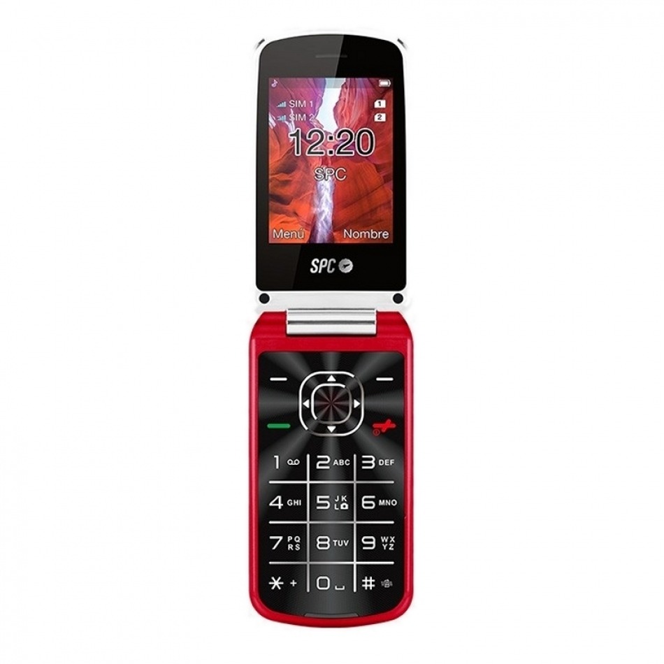 SPC Epic Telefono Movil BT FM Rojo