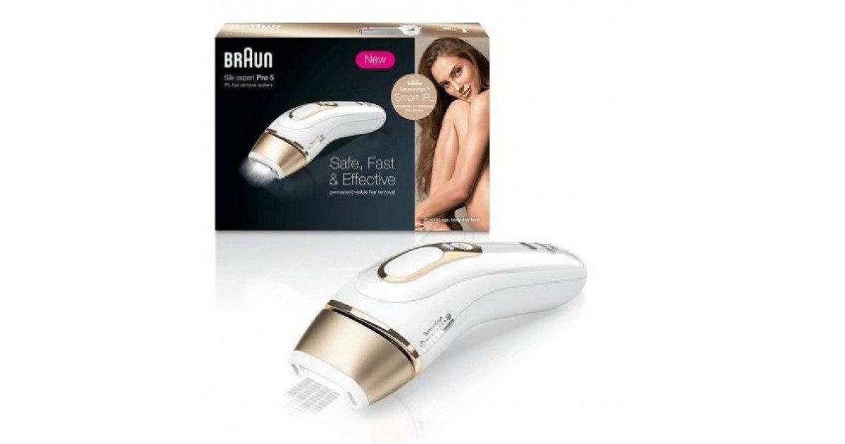 DEPILADORA BRAUN SILK EXPERT PL5014 PRO 5 TECNOLOG A LUZ PULSADA