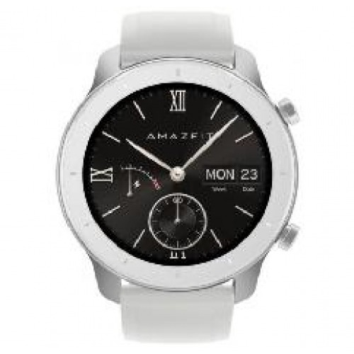 Pulsera reloj deportiva xiaomi amazfit gtr - 42mm moonlight white - smartwatch 1.2pulgadas - bluetooth