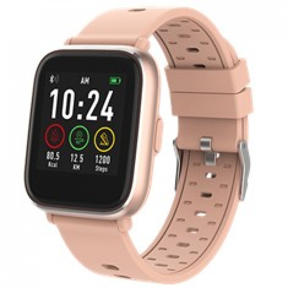 Pulsera reloj deportiva denver sw - 161 rosa - smartwatch - ips - 1.3pulgadas - bluetooth