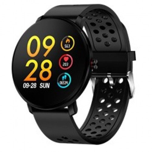 Pulsera reloj deportiva denver sw 171 negro smartwatch ips