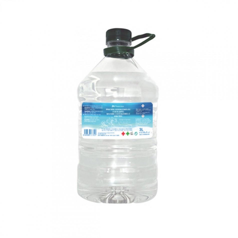 Solucion hidroalcoholica higienizante phoenix - limpia e higieniza - rapida evaporacion - tamaño 3 l -