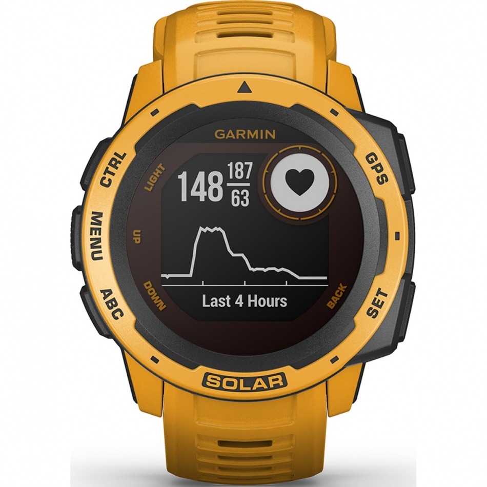 El reloj deportivo Garmin Instinct Solar con GPS y carga solar es
