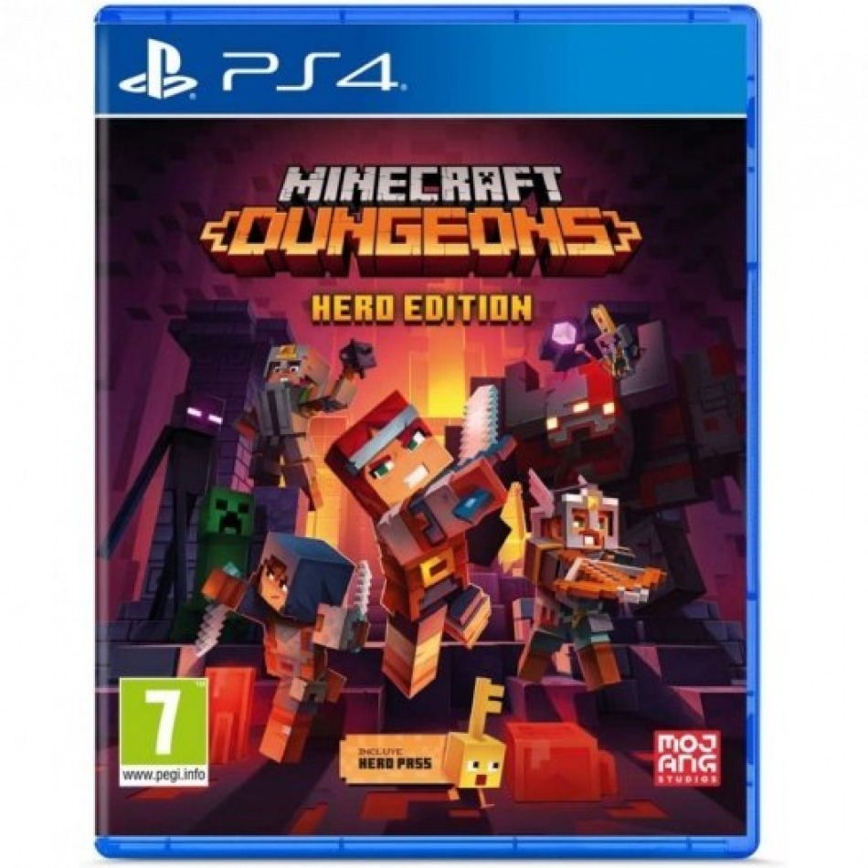 Juego ps4 - minecraft dungeons - hero edition