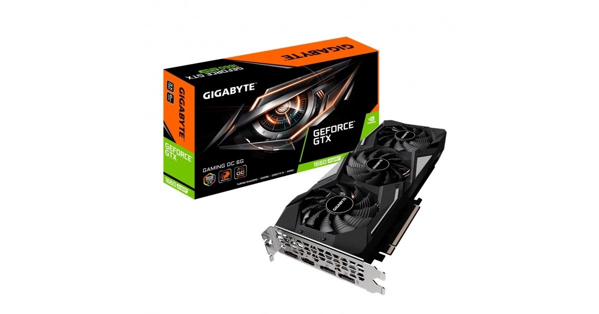 Tarjeta de video gigabyte nvidia geforce gtx 1660 super on sale