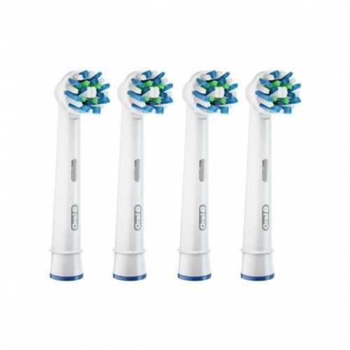 Recambio cepillo dental oral - b eb50 - 3+1 ffs cross 4 unidades - elimina placa - filamentos crisscross eb50 - 3+1ffsca