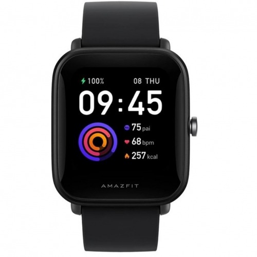 Pulsera reloj deportiva amazfit bip u pro 1.43pulgadas - smartwatch - negro