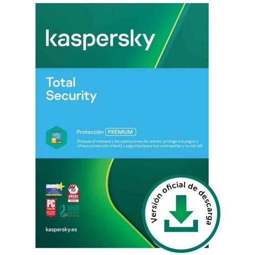 Kaspersky Total Security 5 Dispositivos 1 Año 2023 Licencia Electrónica