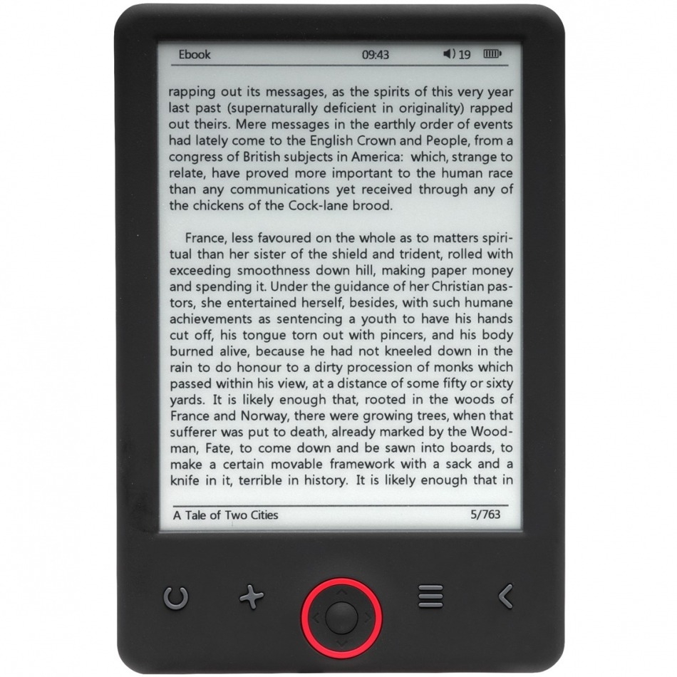Libro electronico ebook denver ebo - 625 6pulgadas - 4gb - micro usb