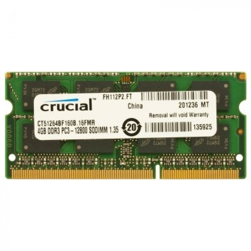 4GB DDR3 1600 MT/S PC3-12800 MEM