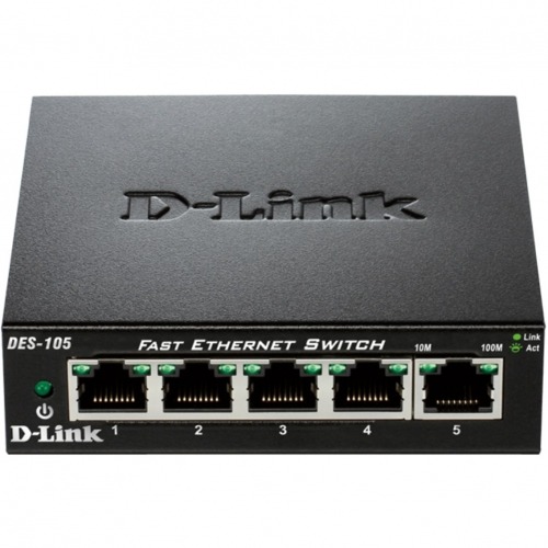 D-Link DES-105 Switch Switch 5x10/100Mbps Metal