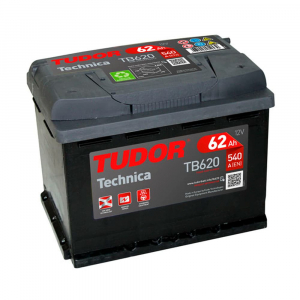 Batería para coche Tudor 62Ah 540A TB620