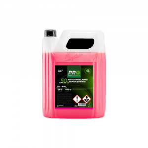 Líquido anticongelante refrigerante 50% orgánico G-12 Rosa 5L