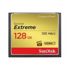 SanDisk Extreme - tarjeta de memoria flash - 128 GB - CompactFlash