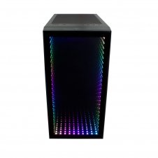 GABINETE GAME FACTOR OPTICAL, ATX, CRISTAL, ARGB, 1*120MM RGB CSG560