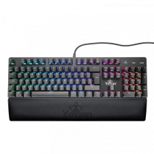 TECLADO GAMER YEYIAN YKM-ERGB-01 KUSARI MECANIC SWITCH ROJO RGB