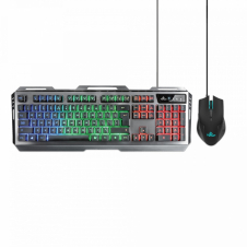 KIT TECLADO Y MOUSE YEYIAN GAMING LED YKP-20706 PHOENIX 3000 USB 3200
