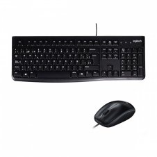 Logitech MK120 teclado Ratón incluido Oficina USB Negro