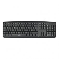 TECLADO ESTANDAR ALAMBRICO USB PERFECT CHOICE NEGRO