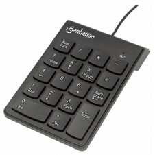 TECLADO,MANHATTAN,176354, NUMERICO USB NEGRO