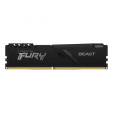MEMORIA RAM KINGSTON FURYBEAST DDR4 BLACK 8GB 3600MHZ CL17(KF436C17BB/8)