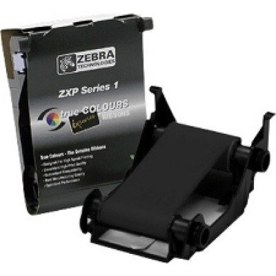 Zebra ix Series - 1 - negro / monocromo - cinta de impresión - para ZXP Series 1