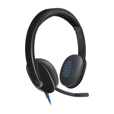Logitech Auriculares con Microfono HEADSET H540 USB