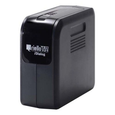 Riello UPS iDialog IDG 400 - UPS - CA 230 V - 240 vatios - 400 VA - USB - conectores de salida: 4 - negro