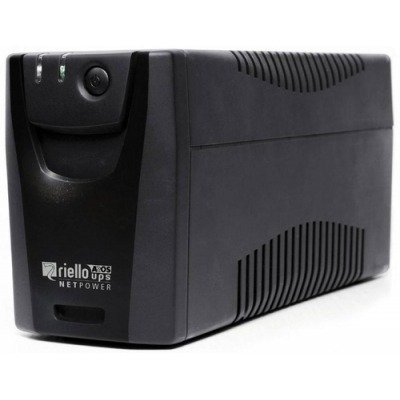 Riello UPS Net Power NPW 800 - UPS - CA 220/230/240 V - 480 vatios - 800 VA - USB - conectores de salida: 4 - negro