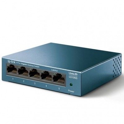 Tp-Link Switch Gigabit Ethernet LS105 de 5 puertos