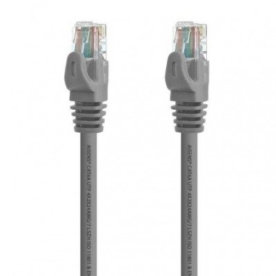 Aisens Cable De Red Rj45 Lszh Cat.6A 500 Mhz Utp Awg24 Gris 2M