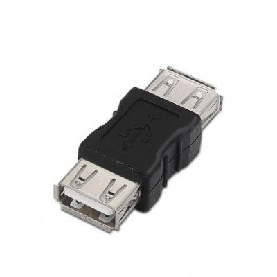 Aisens Adaptador Usb 2.0 Tipo A/H-A/H Negro