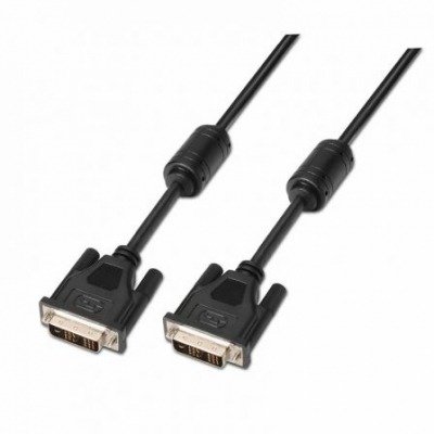Aisens Cable Dvi Single Link 18+1 Con Ferrita M-M Negro 3M