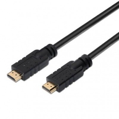 Aisens Cable Hdmi Alta Velocidad / Hec Con Repetidor A/M-A/M Negro 30M