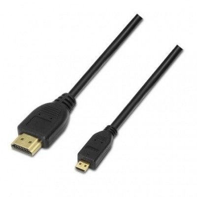Aisens Cable Micro Hdmi Alta Velocidad / Hec A/M-D/M Negro 0.8M