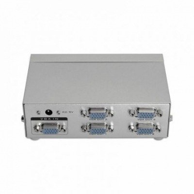 Aisens Svga Duplicador Para 4 Monitores Con Alimentacion
