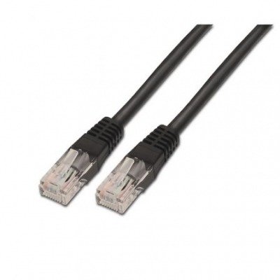 Aisens Cable De Red Rj45 Cat.5E Utp Awg24 Negro 2M