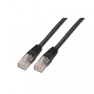 Aisens Cable De Red Rj45 Cat.6 Utp Awg24 Negro 3M