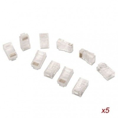 Aisens Conector Rj45 8 Hilos Cat.5E Awg24 (50 Uds)
