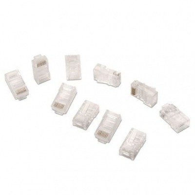 Aisens Conector Rj45 8 Hilos Cat.6 Awg24 (10 Uds)