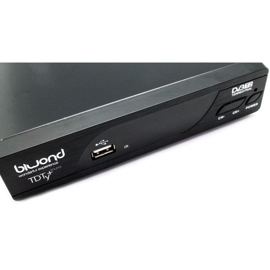 TDT HD Reproductor-Grabador DVB-T2 TDTy + Sound Biwond de PINBOX…