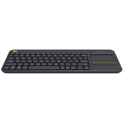 Teclado Logitech K400+ Wireless Touch Negro