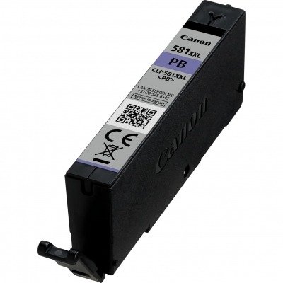 Cartucho tinta canon cli 581 pb xxl photo blue pixma tr7550 tr8550 ts6150 ts6151 ts8150 ts8151 ts8152 ts9150 ts9155