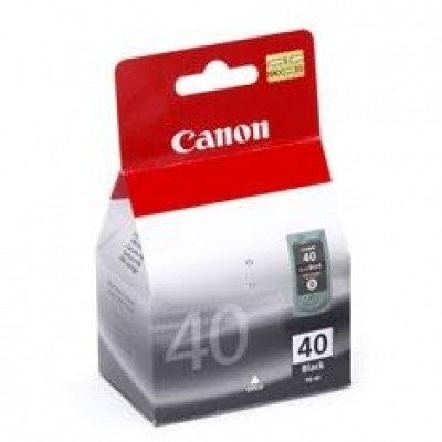 Cartucho tinta canon pg 40 negro 16ml pixma 1600 2200 2600 mp150 170 190 450 pg40