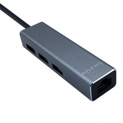 Aisens Conversor Usb3.1 Gen1 Usb-C A Ethernet Gigabit 10/100/1000 Mbps