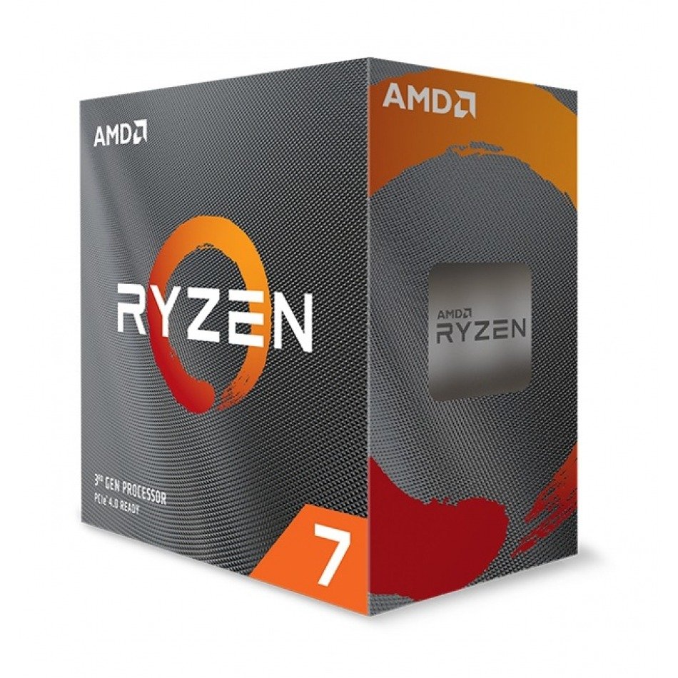 AMD CPU RYZEN 7 3800XT BOX WITHOUT COOLER