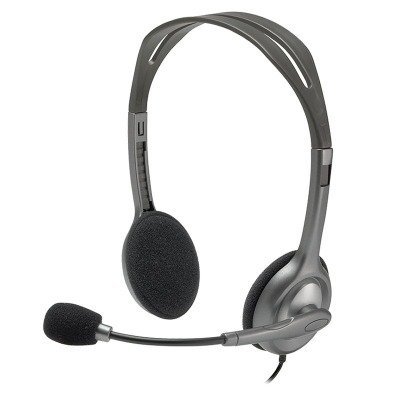 Logitech Auricular + Microfono H111 Negro