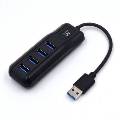 EWENT EW1138 Hub 4 Puertos USB 3.1 Gen1 (USB 3.0)