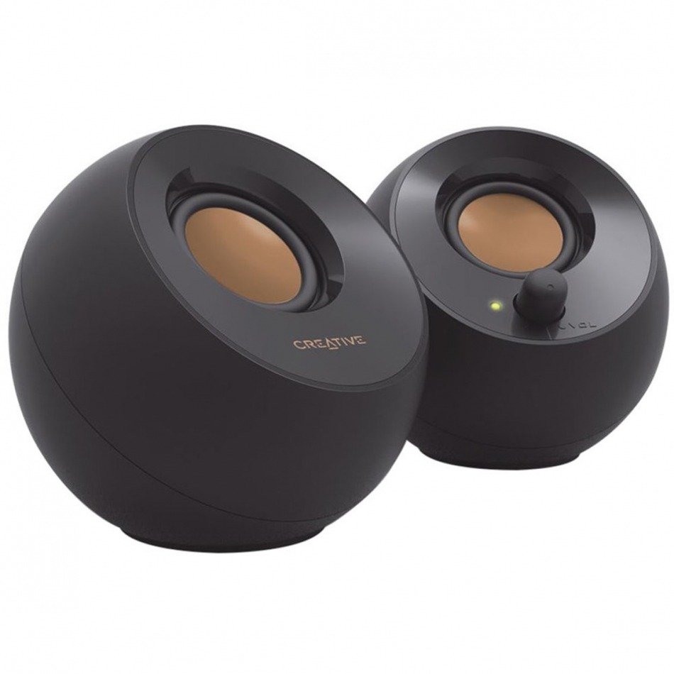 CREATIVE PEBBLE 2.0 SPEAKER USB BLACK
