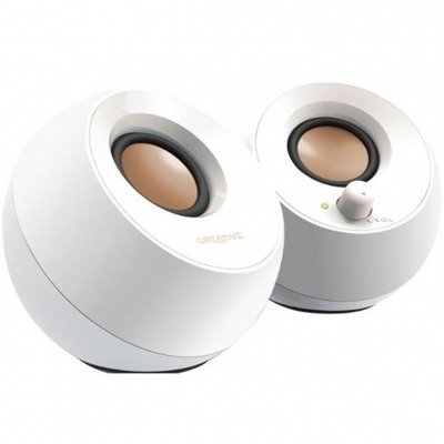 ALTAVOCES 2.0 CREATIVE PEBBLE USB BLANCO
